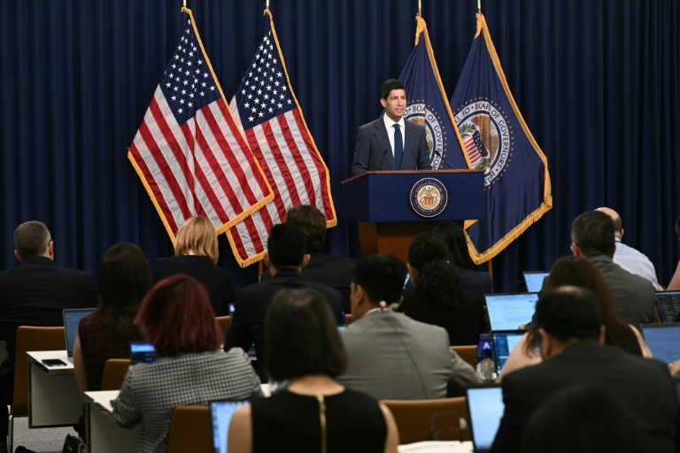Le président de la réserve fédérale américaine (Fed) Kevin Warsh, le 29 juillet 2026 à Washington