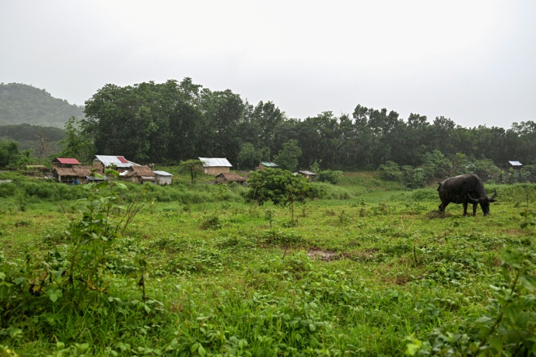 Le village de Capas, à une centaine de kilomètres au nord de Manille, le 2 septembre 2026 aux Philippines