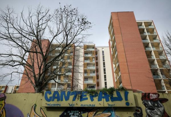 Des immeubles dans le quartier de Cantepau à Albi, le 4 février 2026 dans le Tarn