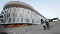 L'U Arena à Nanterre - devenue depuis Plenitude Arena - le jour de son inauguration, le 16 octobre 2017