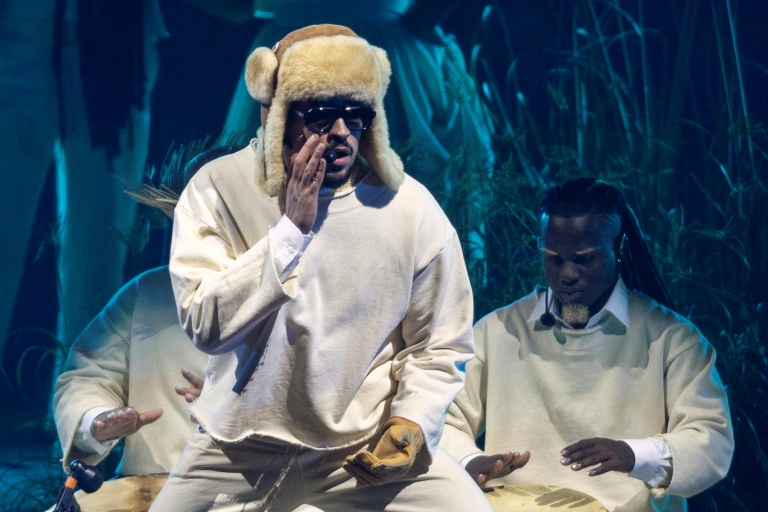 Bad Bunny sur scène à San Juan, Porto Rico, le 11 juillet 2025