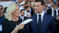 Marine Le Pen et Jordan Bardella à nice le 14 juillet 2026