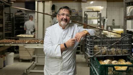 Le chef pâtissier Benoît Castel le 29 juillet 2026 à Paris