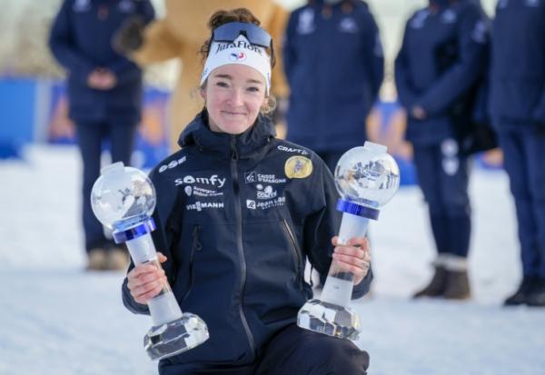 Lou Jeanmonnot à Oslo le 19 mars 2026