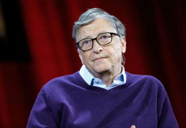 Bill Gates à New York le 13 février 2018