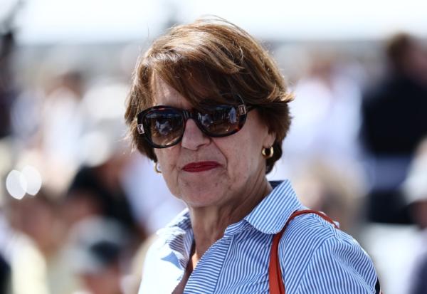 La ministre de l'Agriculture Annie Genevard le 30 août 2026 aux Estables, en Haute-Loire, le 30 août 2026
