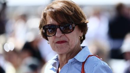 La ministre de l'Agriculture Annie Genevard le 30 août 2026 aux Estables, en Haute-Loire, le 30 août 2026