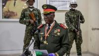 Le général Horta N'Tam prête serment comme chef de la transition en Guinée Bissau, le 27 novembre 2025, au lendemain d'un coup d'Etat militaire ayant déposé le président Umaro Sissoco Embalo et suspendu les élections en cours