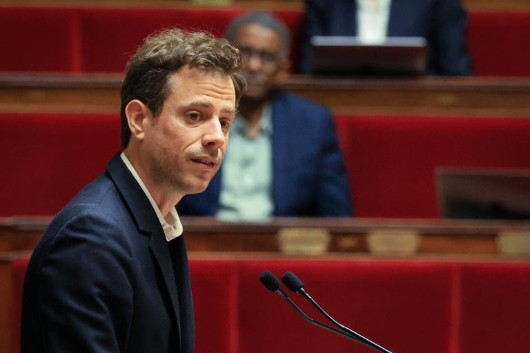 Le député LFI Paul Vannier à l'Assemblée nationale à Paris le 1er juin 2026