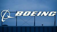Logo de Boeing, le 18 janvier 2024 à El Segundo, en Californie