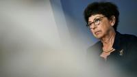 La ministre de la Transition écologique Monique Barbut, le 27 juillet 2026 à Paris