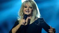 La chanteuse britannique Bonnie Tyler au concours de l'Eurovision, le 18 mai 2013 à Malmö, en Suède
