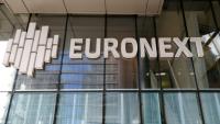 Le siège d'Euronext, société qui gère la Bourse de Paris, dans le quartier d'affaires de La Défense, le 9 octobre 2025