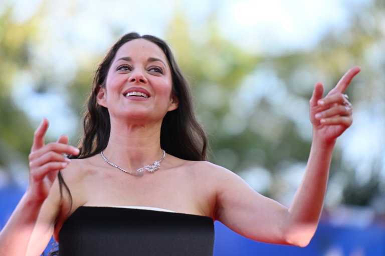 L'actrice française Marion Cotillard au festival de Venise, le 4 septembre 2026 