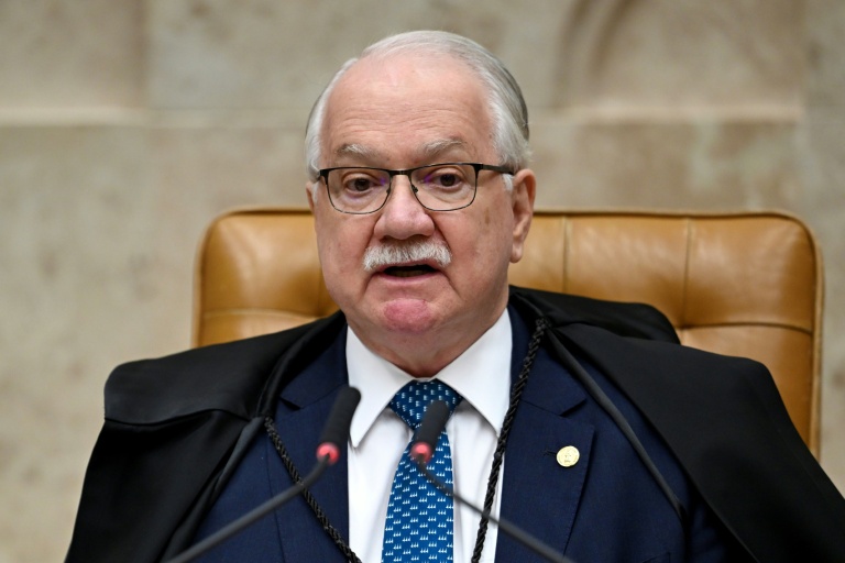 Le président de la Cour suprême (STF) du Brésil, Edson Fachin, le 2 septembre 2026 à Brasilia