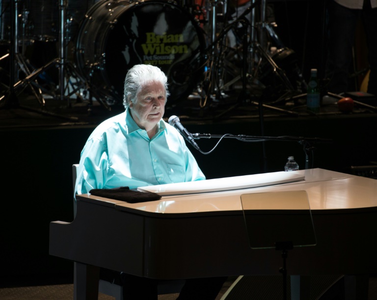 Brian Wilson, cofondateur des Beach Boys, en concert à Austin, le 13 mai 2017 au Texas