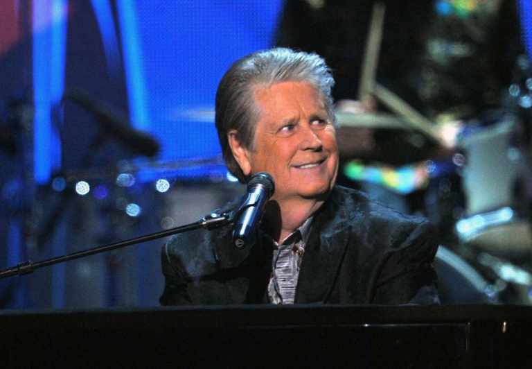 Brian Wilson, cofondateur des Beach Boys, en concert à Los Angeles, le 12 février 2012 en Californie