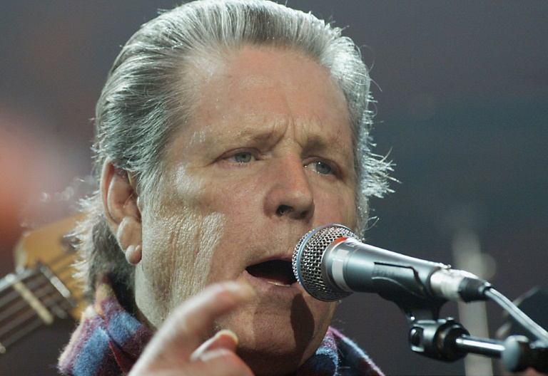Brian Wilson, cofondateur des Beach Boys, en concert à Paris, le 14 mars 2004