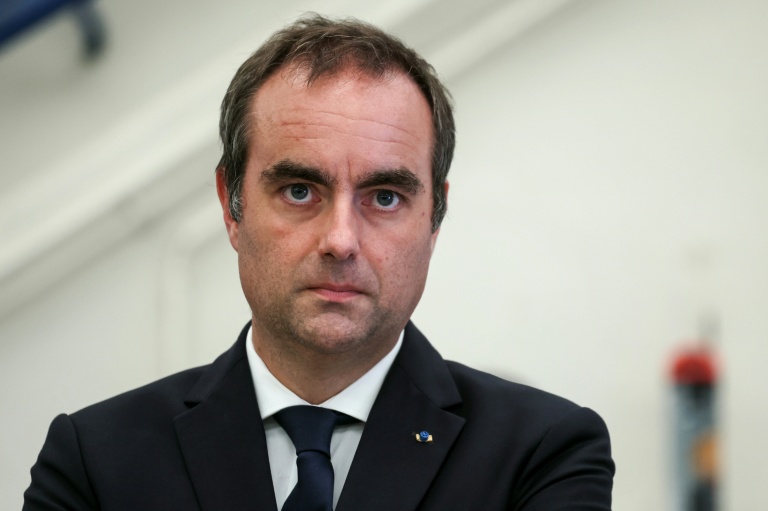 Le Premier ministre Sébastien Lecornu le 4 septembre 2026 à Vernon, dans l'Eure
