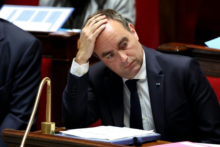 Le Premier ministre Sébastien Lecornu à l'Assemblée nationale à Paris le 3 juin 2026