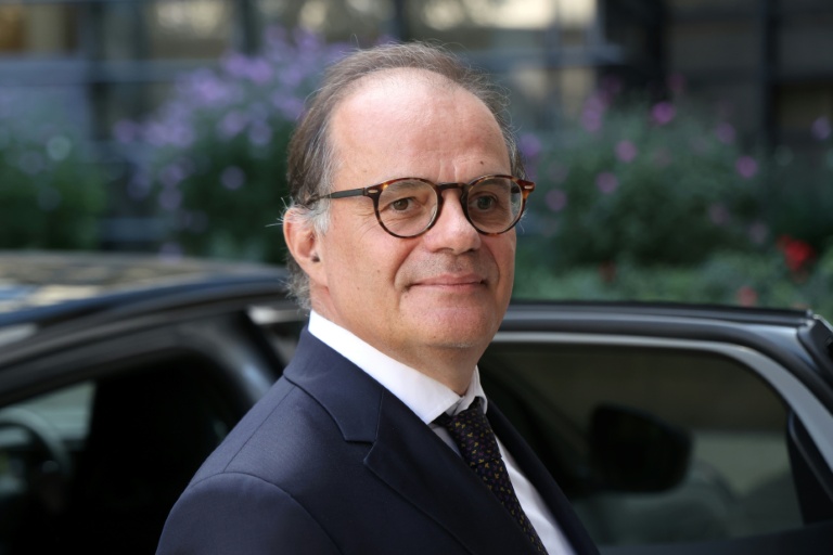 Le gouverneur de la Banque de France Emmanuel Moulin, à Paris le 15 septembre 2026.