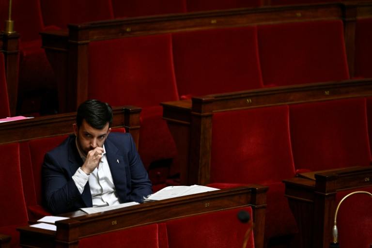 Le député Rassemblement National Jean-Philippe Tanguy à L'Assemblée Nationale à Paris le 1er juillet 2025