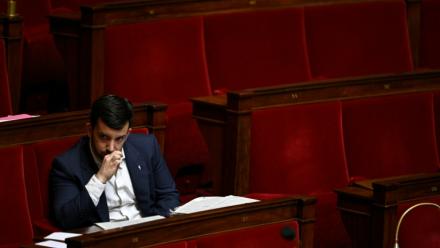 Le député Rassemblement National Jean-Philippe Tanguy à L'Assemblée Nationale à Paris le 1er juillet 2025