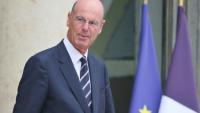 Le ministre démissionnaire de l'Economie Eric Lombard à la sortie de l'Elysée, le 3 septembre 2025 à Paris