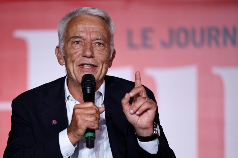 Le président du Medef Patrick Martin le 11 septembre 2026, à Paris