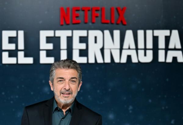 L'acteur argentin Ricardo Darin lors de la première de la série Netflix "L'Éternaute", le 29 avril 2025 à Buenos Aires