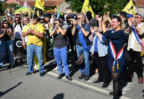 La "Manif du futur" à Bure, dans la Meuse, le 20 septembre 2025