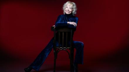 La chanteuse française Isabelle Aubret, le 24 mars 2026 à Paris 