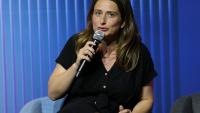 La cheffe des Ecologistes, Marine Tondelier, le 23 juin 2026 à Paris