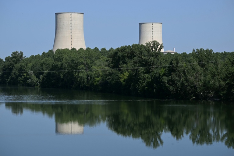 La centrale nucléaire de Golfech, dans le Tarn-et-Garonne, à l'arrêt le 23 juin 2026
