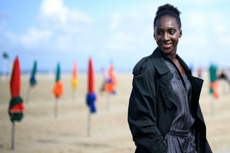 L'actrice Eye Haïdara le 8 septembre 2025 à Deauville dans le Calvados