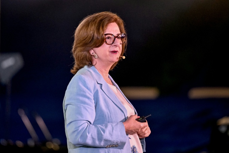 Marie Owens Thomsen, le 2 juin 2025, à New Delhi, en Inde