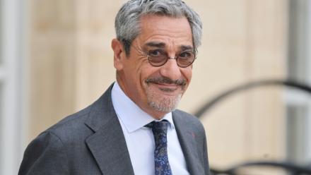 Le ministre du Commerce Serge Papin, le 10 septembre 2026 au palais de l'Elysée, à Paris