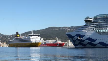 Le port d'Ajaccio le 7 avril 2026