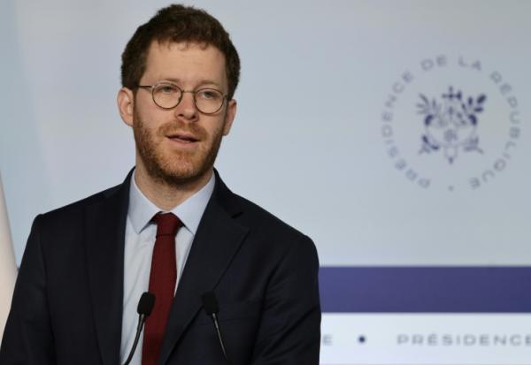 Le ministre des Comptes public David Amiel le 22 avril 2026 à Paris.