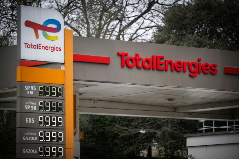 Une station-service TotalEnergies en rupture de carburants à Toulouse, le 3 avril 2026