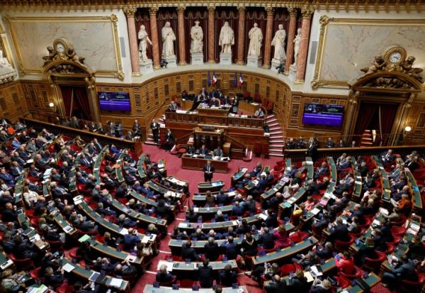 Le Sénat à Paris, le 14 novembre 2023
