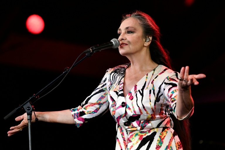 La chanteuse Catherine Ringer le 1er octobre 2019 à Paris