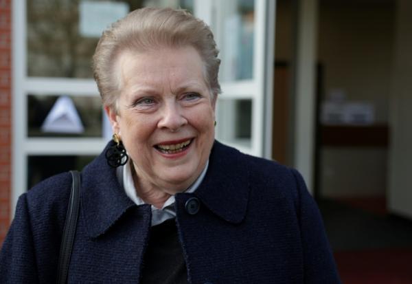 La socialiste Catherine Trautmann, le 22 mars 2026, à Strasbourg