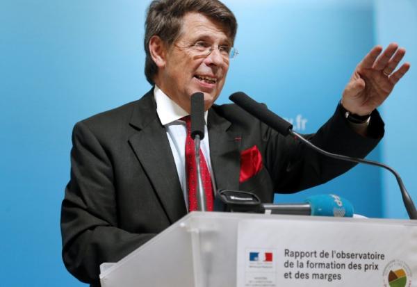L'économiste Philippe Chalmin à Paris le 13 novembre 2012