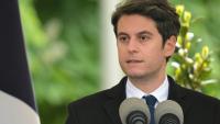 Gabriel Attal, alors Premier ministre, le 24 avril 2026, à Paris