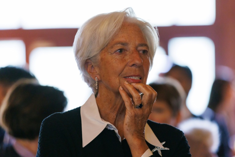 La présidente de la Banque centrale européenne (BCE), Christine Lagarde, le 20 mai 2025 à Banff, dans l'Alberta, au Canada.
