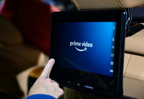 Le logo Amazon Prime Video est affiché à Las Vegas, Nevada, le 7 janvier 2023.