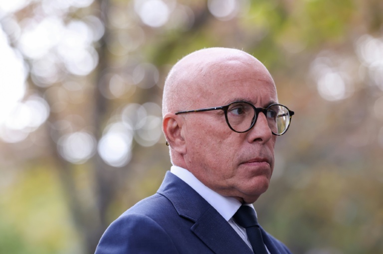 Le président de l'UDR Eric Ciotti à Paris le 18 septembre 2026