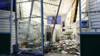 Un commerce pillé et vandalisé à Lille, au lendemain d'une manifestation contre la vie chère, le 18 octobre 2026