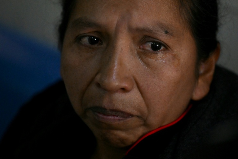 Zulma Hinojosa, mère d'un patient de l'Hôpital del Niño à La Paz, en Bolivie, le 26 mai 2026
